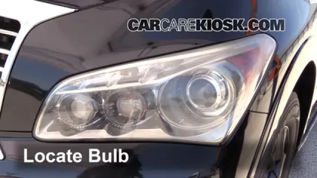 2011 Infiniti QX56 5.6L V8 Luces Luz de estacionamiento (reemplazar foco)